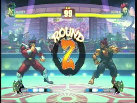 SF4 Match 3~ Bison vs. Akuma