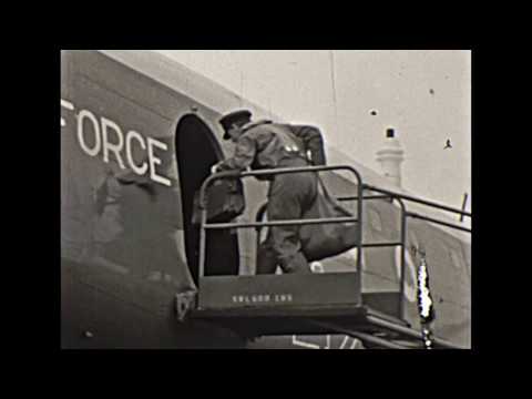 Avro Shackleton and crew at RAF St Mawgan 1957