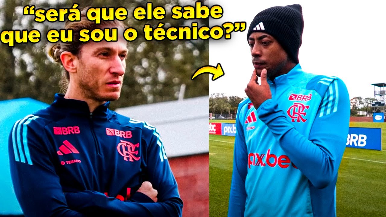 😂PRÉ-TEMPORADA DO FLAMENGO TÁ UMA LOUCURA! BH DÁ ENTREVISTA, FILIPE LUIS SEM DORMIR e mais!