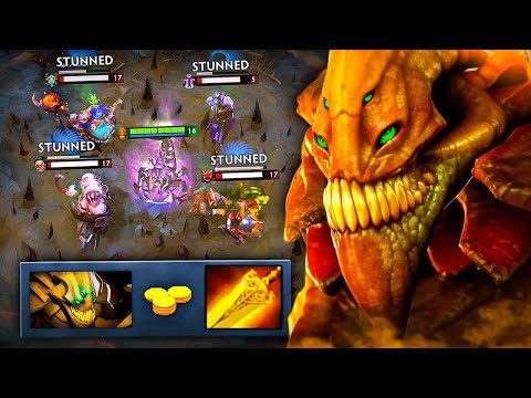 Brutal Burn Damage Topson Sand King Mid Radiance + Kaya Yasha Builds 19Kills Immortal 12K MMR🔥