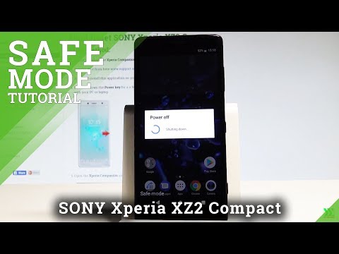 How to Boot into Safe Mode in SONY Xperia XZ2 Compact - Enter / Exit Safe Mode |HardReset.Info