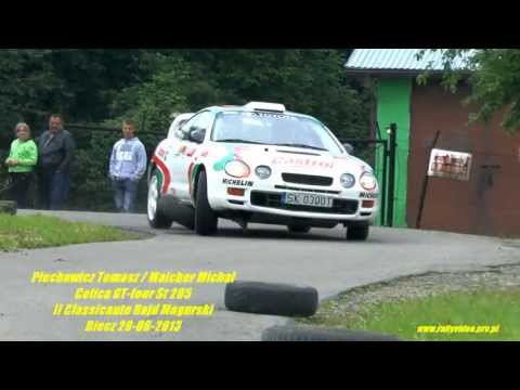 Piechowicz Tomasz / Maicher Michał - Celica GT-four St 205 - II Classicauto Rajd Magurski Biecz 2013