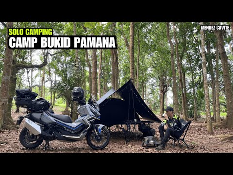 Solo Camping sa Forest ng Camp Bukid Pamana Cavite