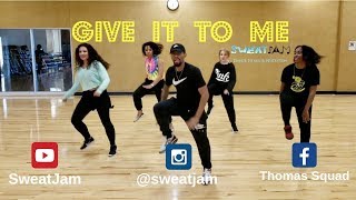 Timbaland ft. Nelly Furtado & Justin Timberlake Give It To Me SweatJam Dance Fitness | Lucious