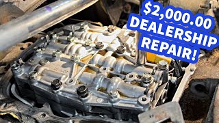 Replacing A Subaru TR580 Valve Body Made Easy - Fix P2704 Lock Up Solenoid Code