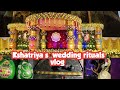 Kshatriya's wedding Rituals vlog//#weddingrituals #weddingvlog #kshatriyawedding
