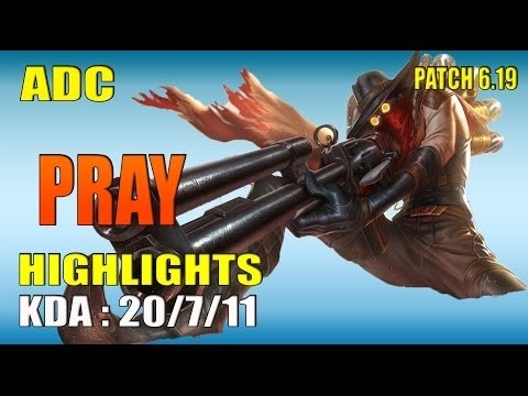ROX Pray Jhin vs Caitlyn | ADC NA SoloQ - Highlights