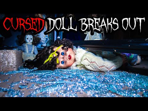 Cursed Doll Breaks Out At Haunted House