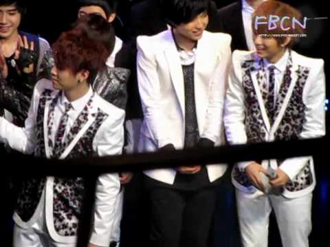 [FANCAM]100105 BEAST-ending oasis@CUBE STARS PARTY(HyunSeung focus)