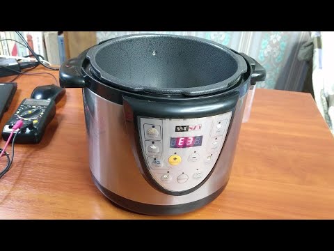 Ошибка E3 на мультиварке SSENZO