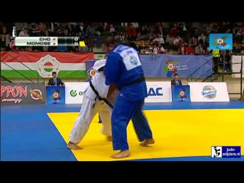 Judo 2013  European Open Budapest: Cho (KOR) - Momose (JPN) [+100kg] semi-final