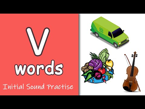 Letter v Phonics | Phonics Letter Sounds for Kids | Learning To Read