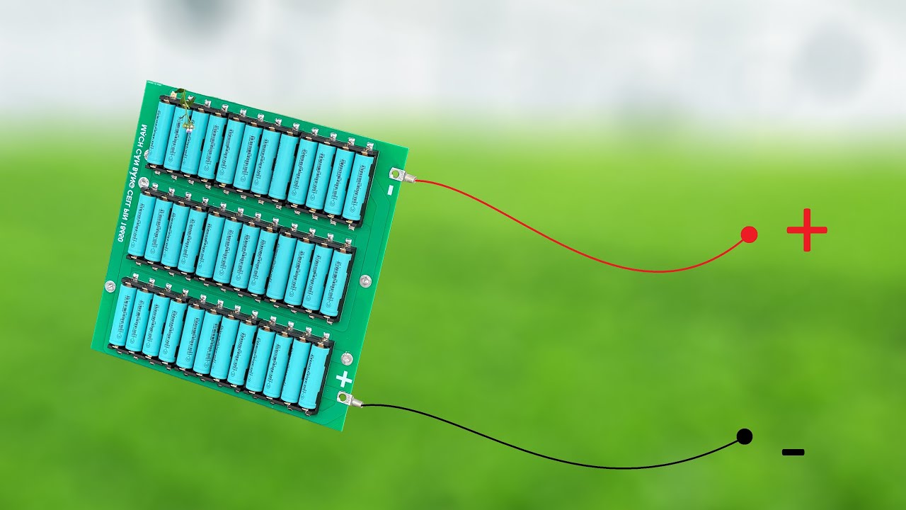 DIY 3.7V 1000000mAh Battery