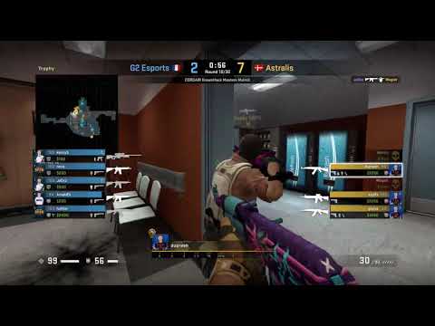 dupreeh ASTRALIS vs  G2 Nuke DreamHack Masters Malmö 2019 POV DEMO