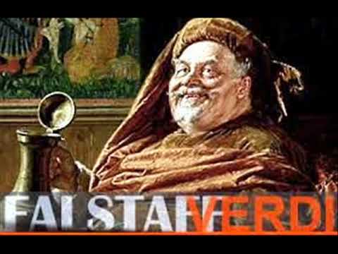 Verdi. FALSTAFF. Taddei, Carteri, Colombo, Canali, Alva, Moffo, Barbieri . Milan. Marzo 09, 1956.