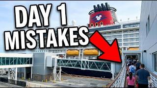 10 EMBARKATION Day Mistakes Disney Cruise Newbies Make!