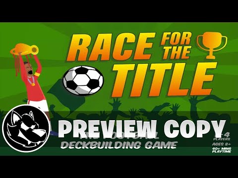 Race for the Title Kickstarter Preview