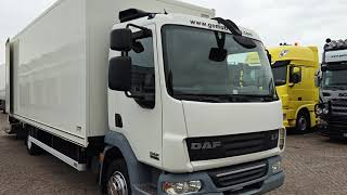 N&aacute;kladne vozidlo s posuvnou plachtou DAF FA LF45.140 4x2 Daycab Euro4 - 12T - Sliding tarpaulin/Closed bo | Obraz 4 - Autoline