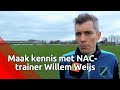 Willem Weijs moest het gat vullen bij NAC Breda, maar ligt daar niet wakker van