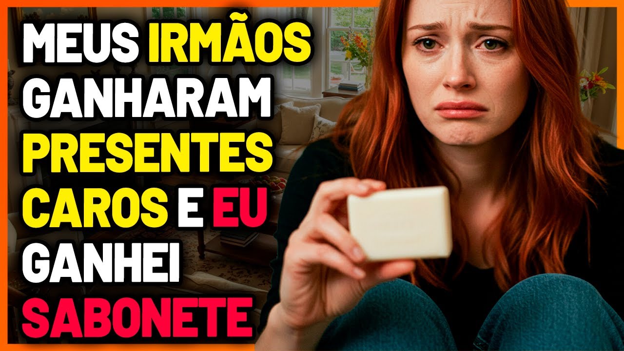Ganhei SABONETE de PRESENTE enquanto MEUS IRMÃOS ganharam PRESENTES CAROS. Então SAÍ de CASA
