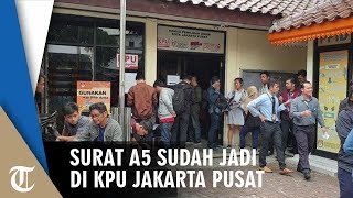 Surat A5 Sudah Jadi, Pemilih yang Datang Antusias Sekali