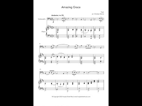 Amazing Grace (Cello and Piano)