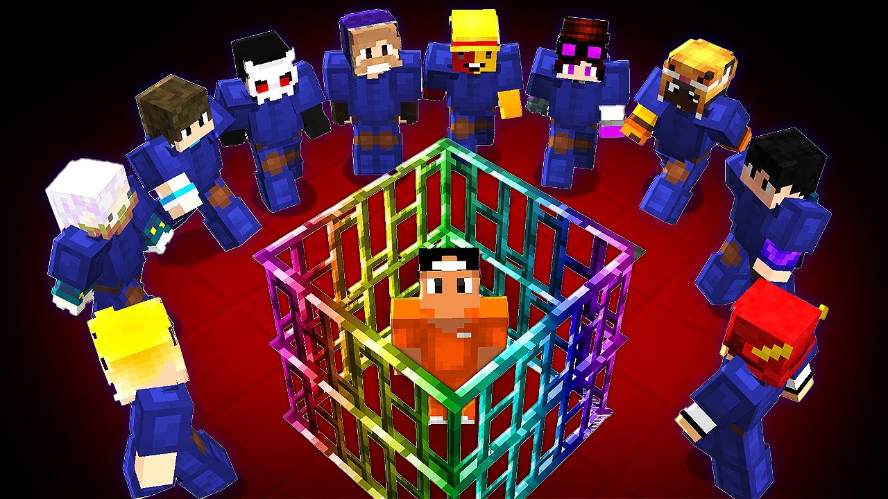 FIZ UMA PRISÃO LENDÁRIA NO MINECRAFT