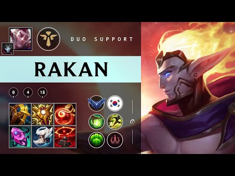 Rakan Support vs Braum - KR Diamond Patch 25.24
