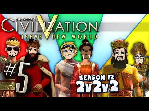 Civilization 5 2v2v2 - #5 - That's Hanoi'ing
