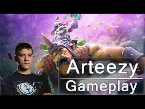 EG.Arteezy Alchemist Gameplay - Evil Geniuses