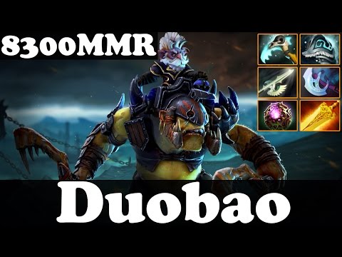Dota 2 - Duobao 8300 MMR Plays Alchemist - Ranked Match Gameplay