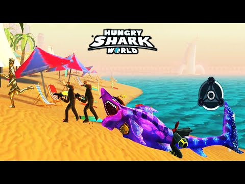 Hungry Shark World : New Dark Magic Shark Unlock!!! | Gameplay Walkthrough #25