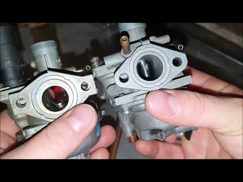 Keihin VS Gurtner Vergaser, zwei verschiedene Systeme beim Peugeot SV 50