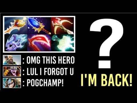 FORGOTTEN HERO IS BACK 90% of You Won't Guess This Imba Crazy Pro Gameplay WTF Dota 2