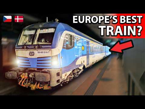 I Tried the INCREDIBLE New Express Train from Copenhagen to Berlin and Prague
