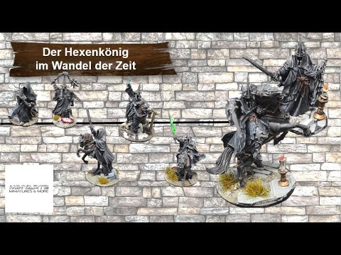 Der Hexenkönig im Wandel der Zeit - Neues Modell - Minyarts.eu - Review - Mittelerde Tabletop