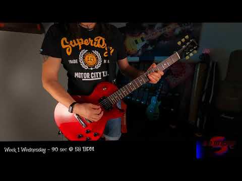 Guitar Aerobics Week 1 Wednesday