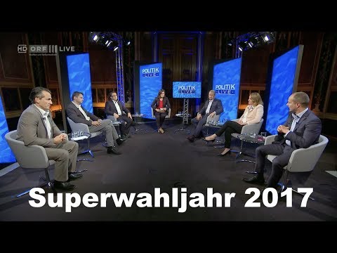 Das Superwahljahr 2017 - Alles neu in Wien und Brüssel? - Politik live - 29.6.2017