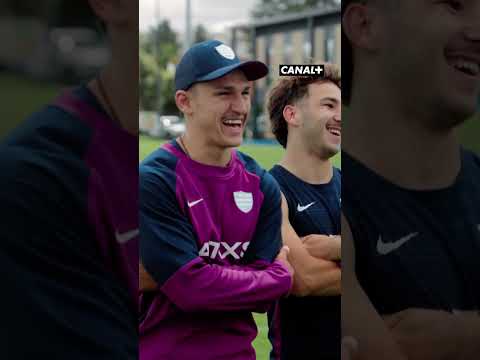 Le professeur Brennus s’est arrêté au Racing pour un épisode de l’interro surprise 👨‍🏫 #rugby