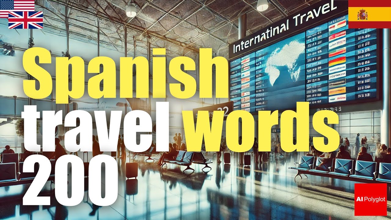 200 Spanish travel words | Passive listening | with hiragana 200 Spanish travel words | Passive listening | with hiragana