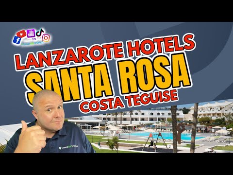 This a really popular place to stay in Costa Teguise - The Santa Rosa hotel lets take a look around.
