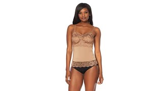 Rhonda Shear Lace Overlay Camisole