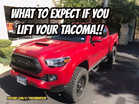 What To Expect If You Lift Your Tacoma
