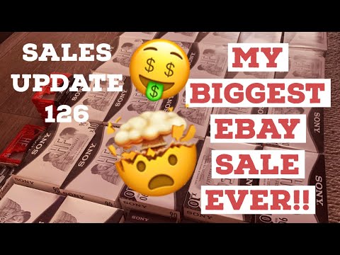 MY BIGGEST SALE EVER! | Reseller Sales Update #126 for Poshmark, Ebay & Etsy | Thrifting for Profit!