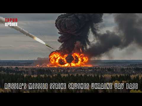 SHOCKING STRIKE! Russia’s Iskander DESTROYS Ukraine Drone Base