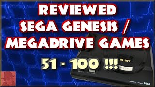 Reviewed SEGA GENESIS / MEGA DRIVE games - 51 to 100 !!! - njenkin Retro Gaming Channel