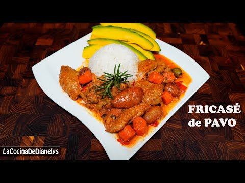 Como Hacer Un Rico Fricasé de Pavo Receta Cubana Para Thanksgiving (Acción de gracia )