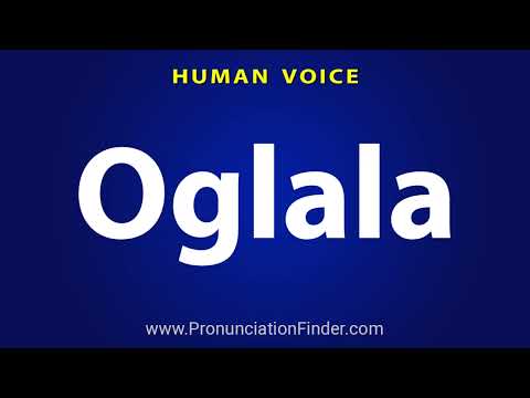 How To Pronounce Oglala