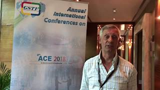 Prof. Tony Thorpe at ACE Conference 2018 by GSTF Singapore