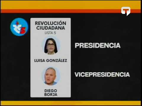 Estos son los 17 binomios presidenciables para las elecciones 2025 